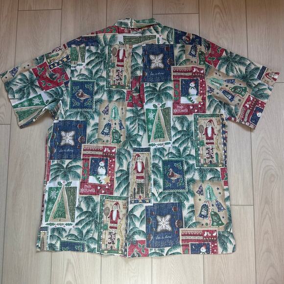 Reyn Spooner 2008 Mele Kalikimaka Limited Issue Hawaiian Traditions shirt XXL - Picture 2 of 4